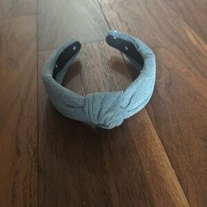 Lele Sadoughi Denim headband